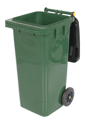 High Density Polyethylene 32 Gallon Trash Can Green
